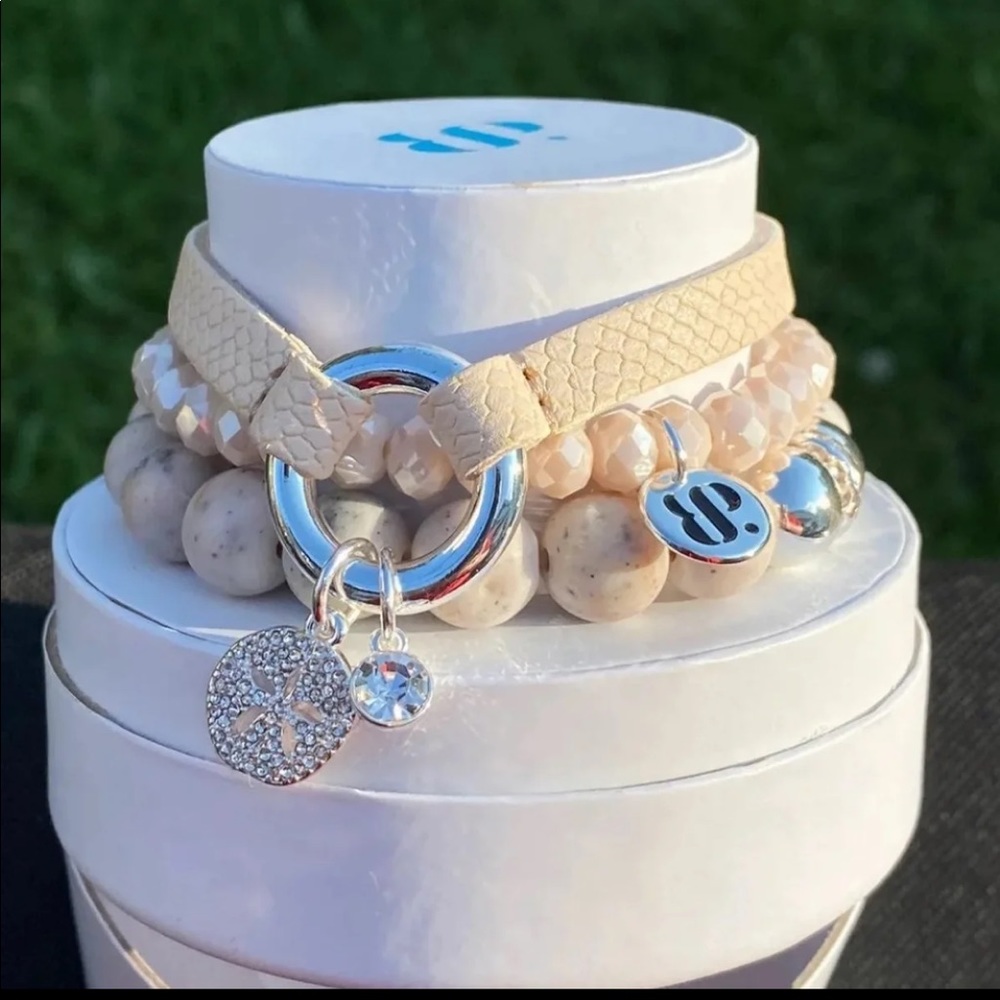 RingBomb Party Summer Stacks collection Sand Dollar Dreams